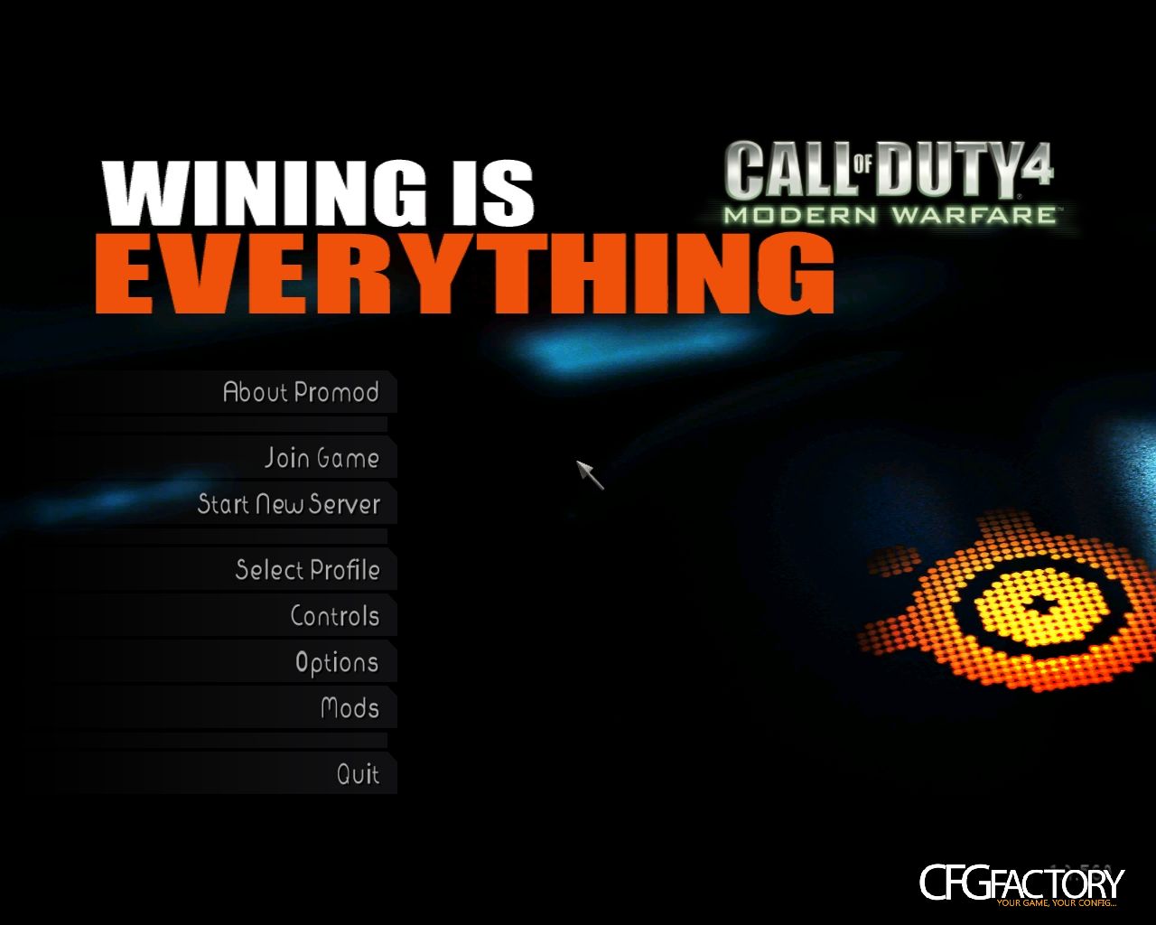 Steelseries menu background