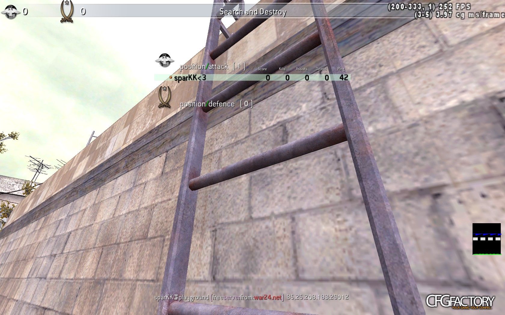 sparKK 2k12 CFG