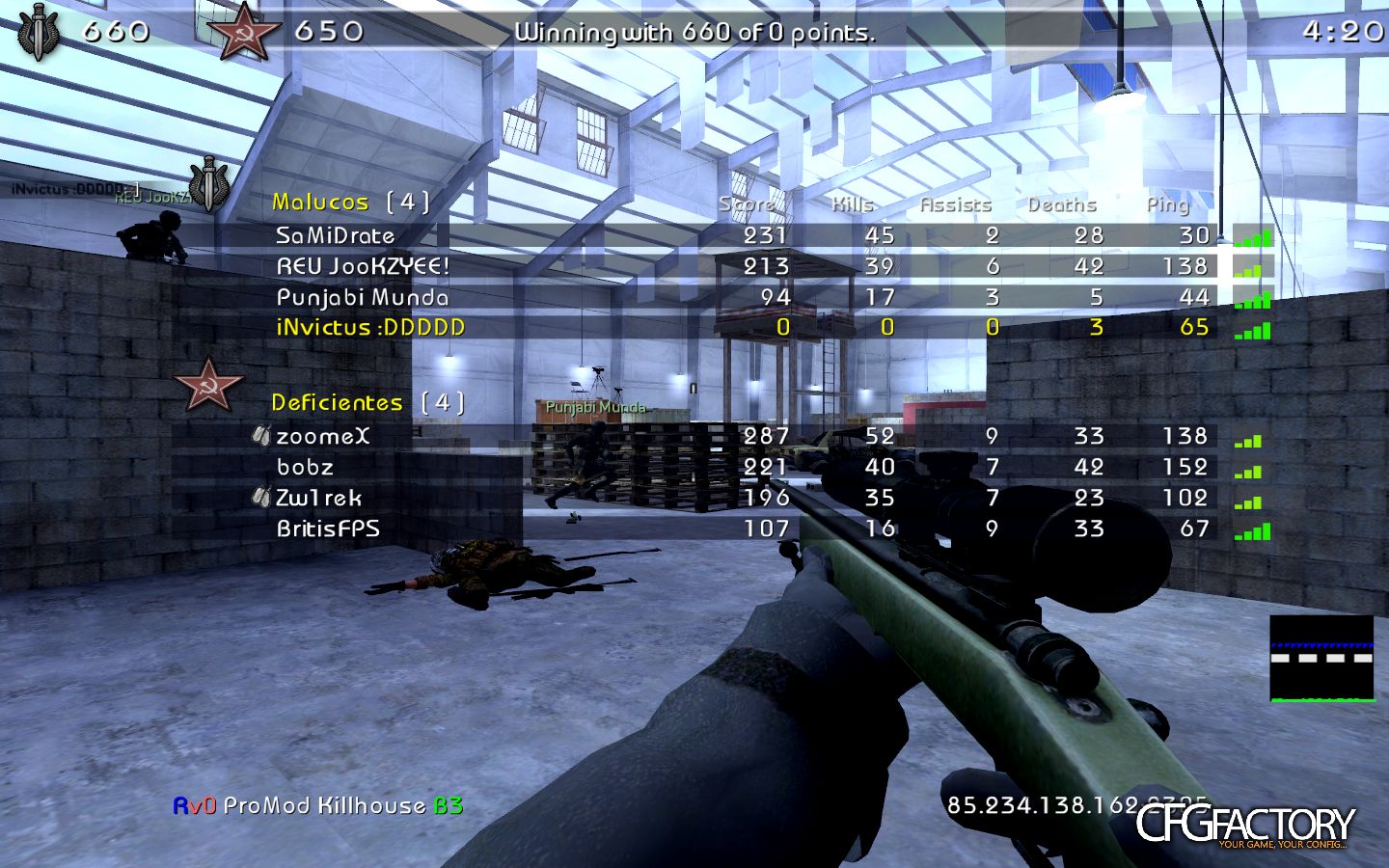 2k12 iNvictus CFG