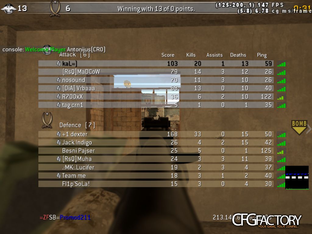 kaL CFG