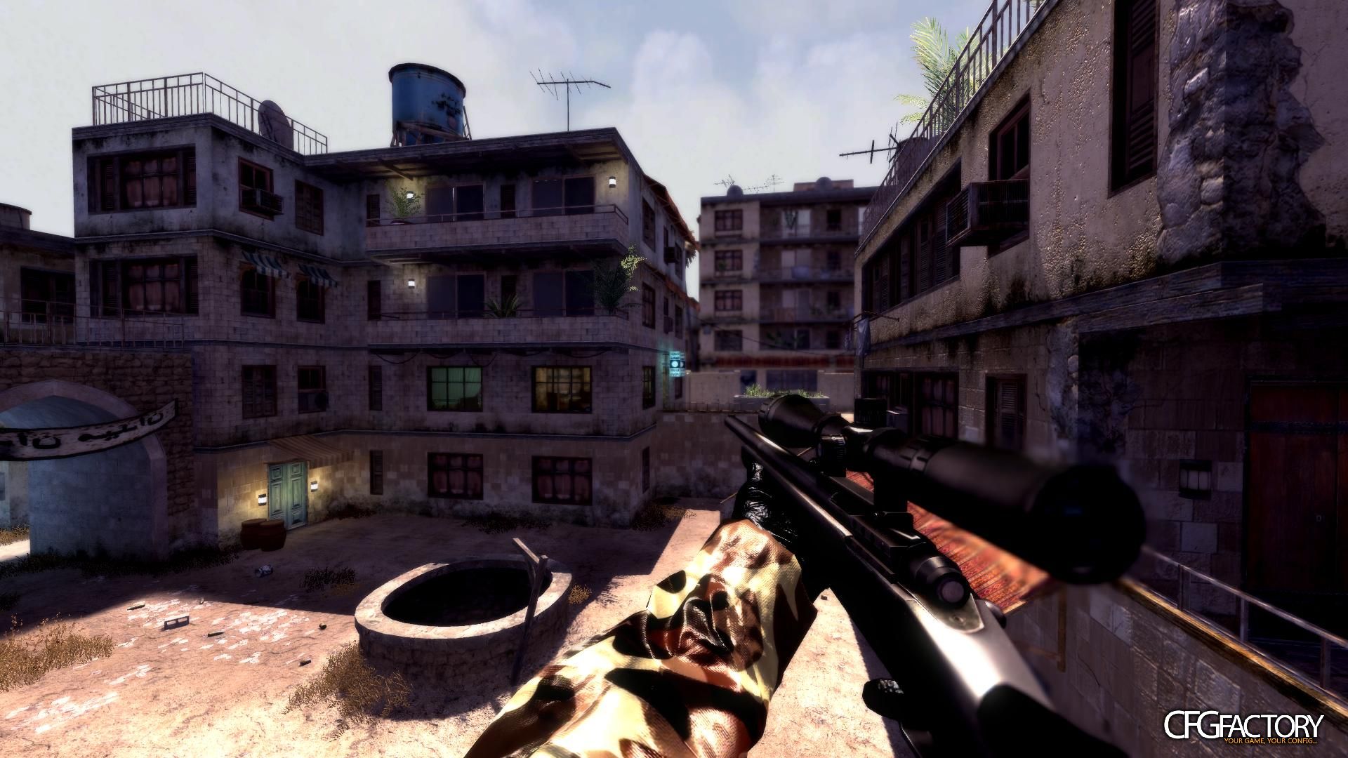 Marine Gloves Desert Camo