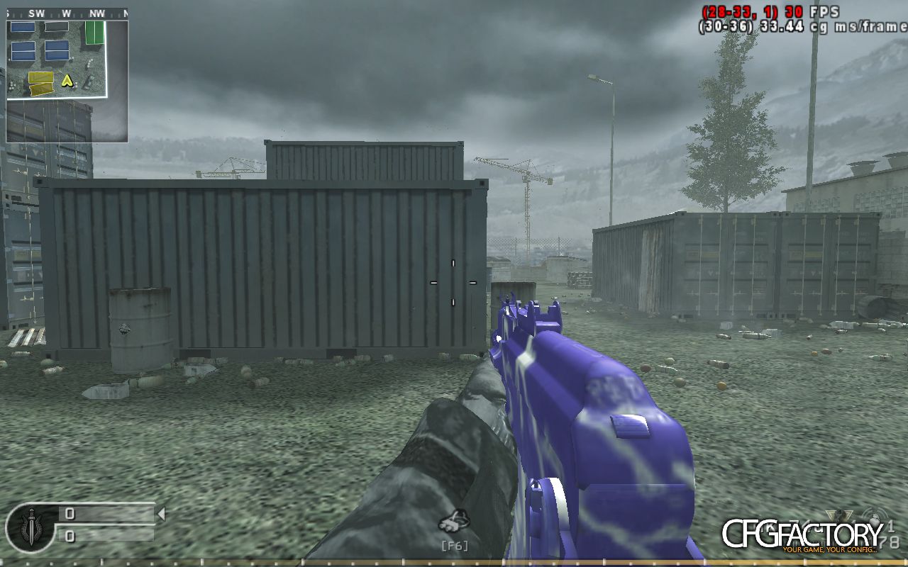 Blue & White Strips/Rips AK74u