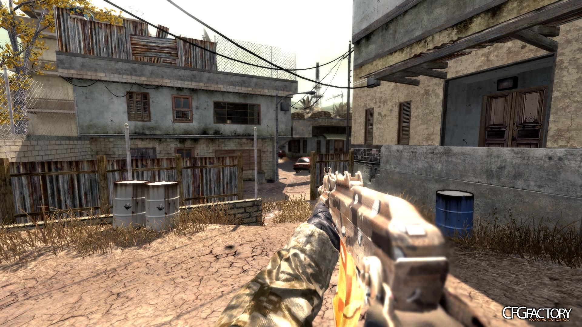 AK-74u Desert Camo