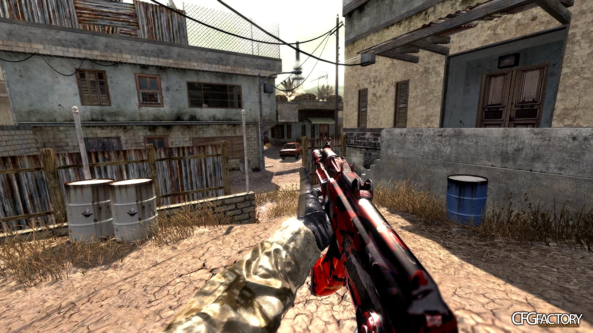 AK74u Red Forrest Camo