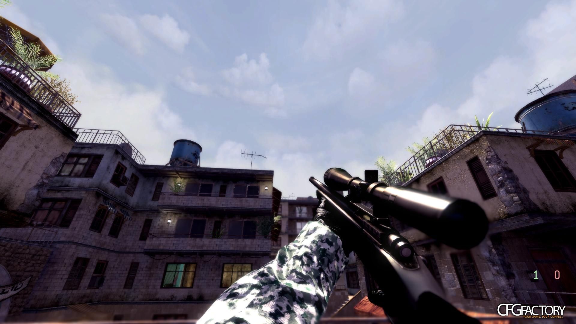 white/green Digital Camo Gloves