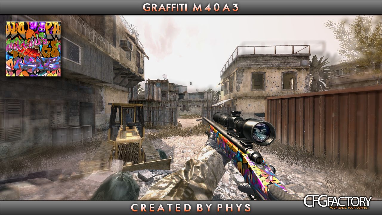BO2 Graffiti M40A3