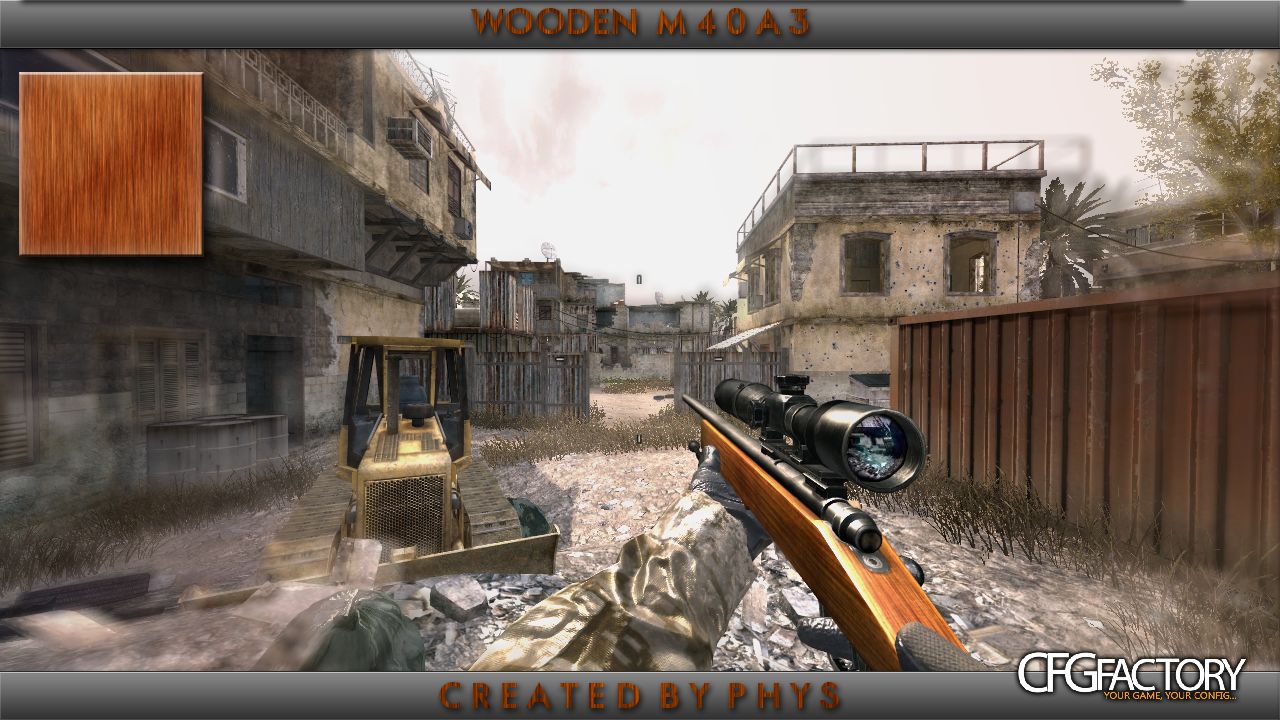 Wooden M40A3