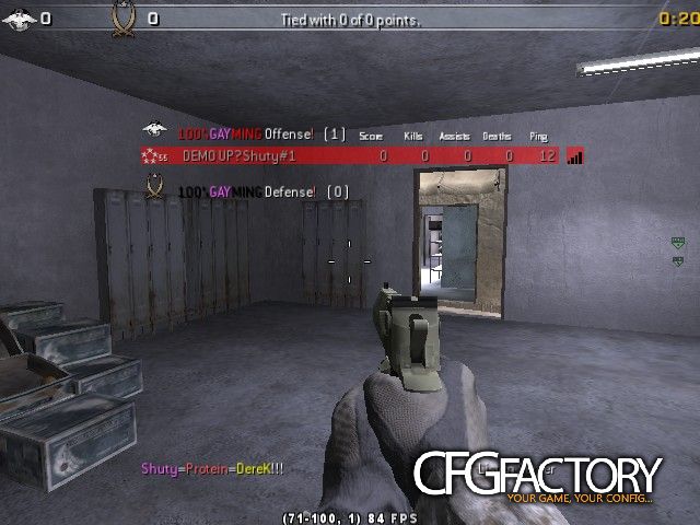Shuty cfg