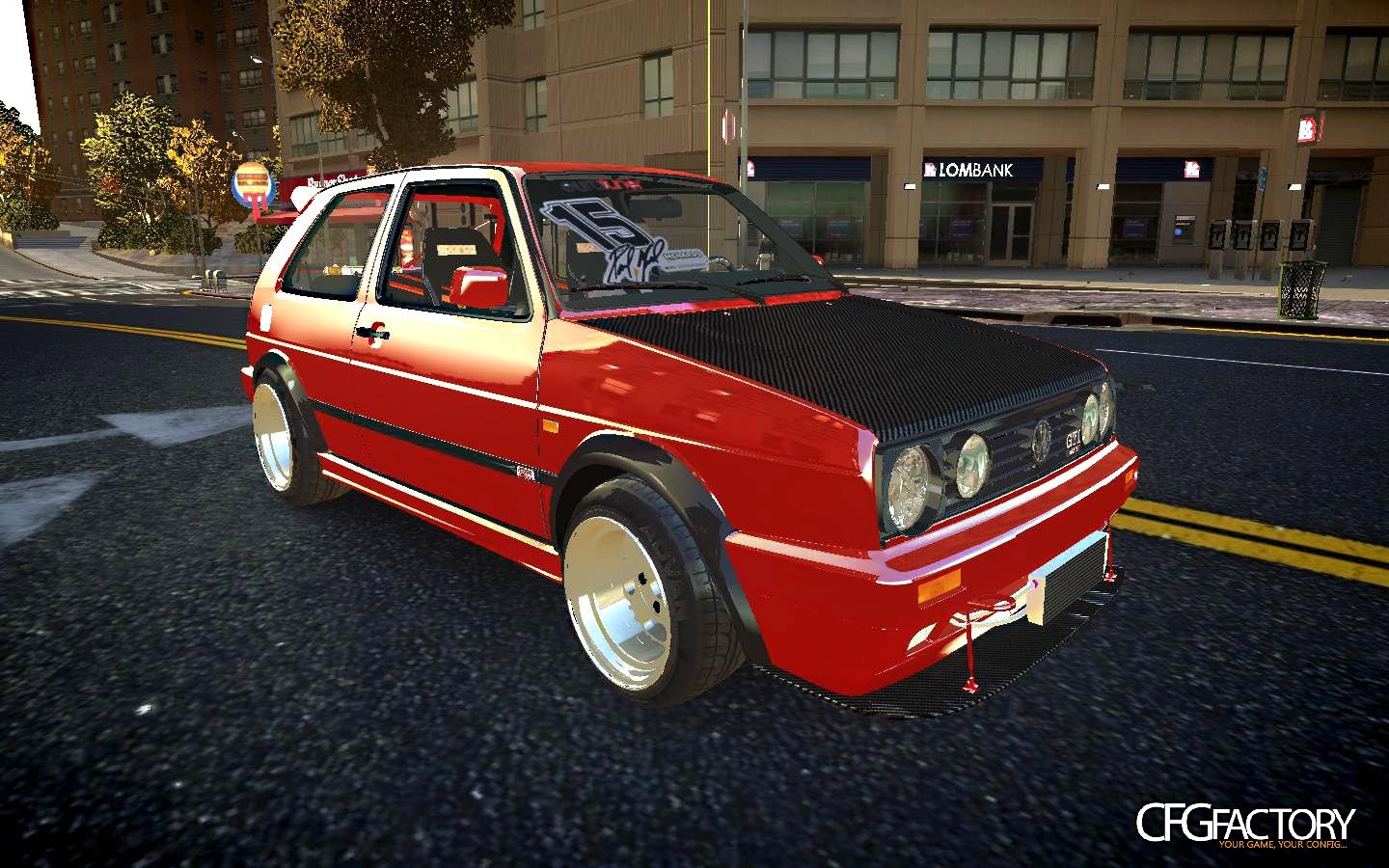 Volkswagen Golf MK2 4WD street