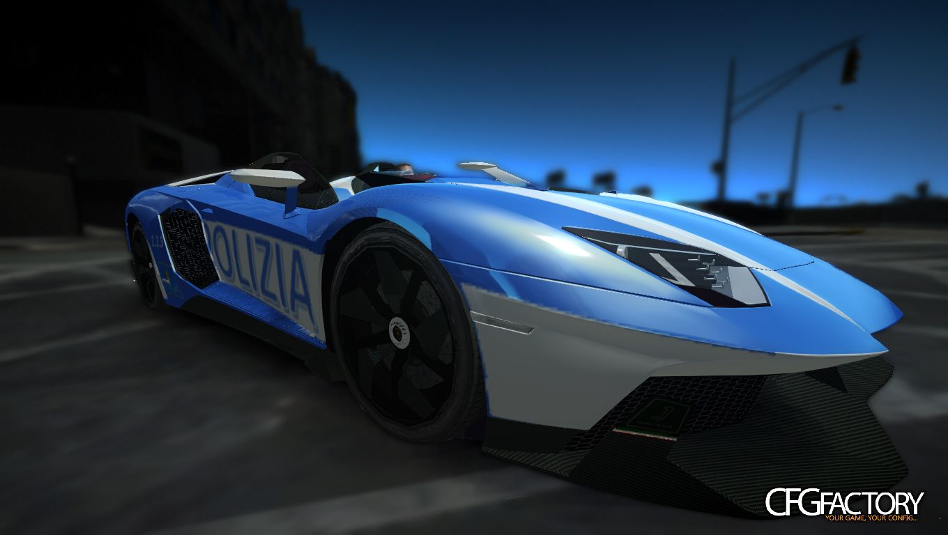 Aventador J Cop Car [RIV]