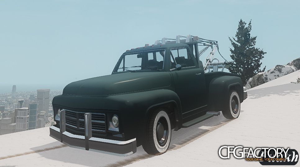 Clean Tow Truck