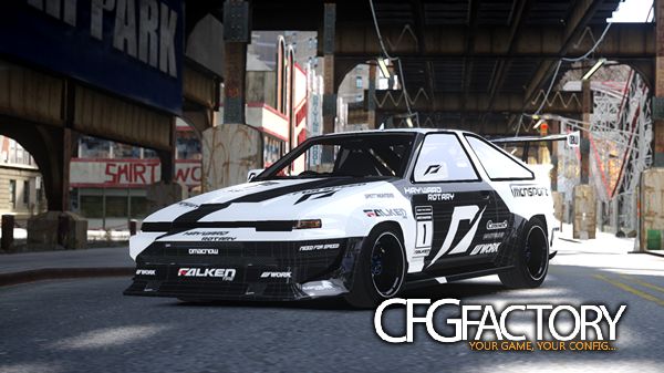 Team NFS Toyota Corolla GT-S [AE86]