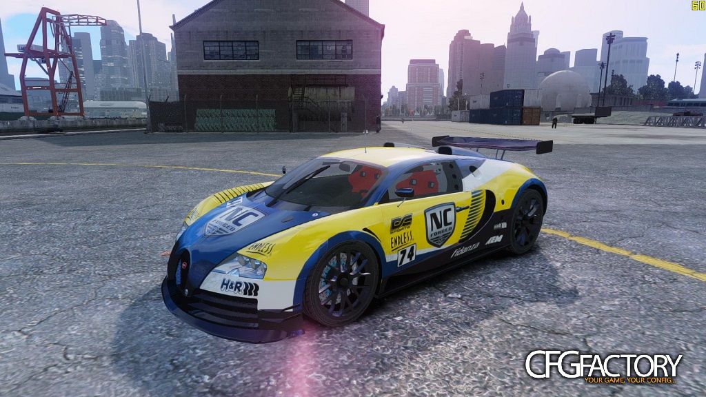 Bugatti Veyron 16.4 Body Kit Final  (NFS SHIFT 2)