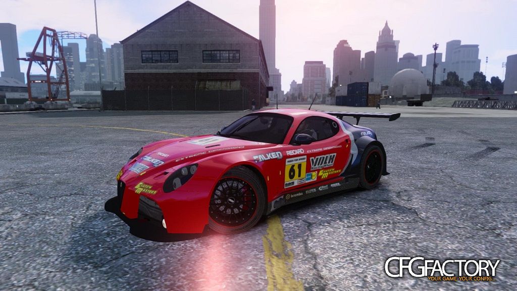 Alfa Romeo 8c Body Kit 2 (NFS SHIFT 2)