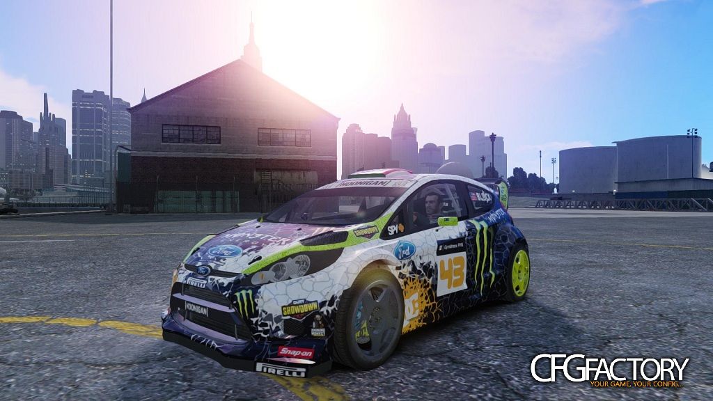 Ford Fiesta RS WRC Showdown mod  (DiRT3)