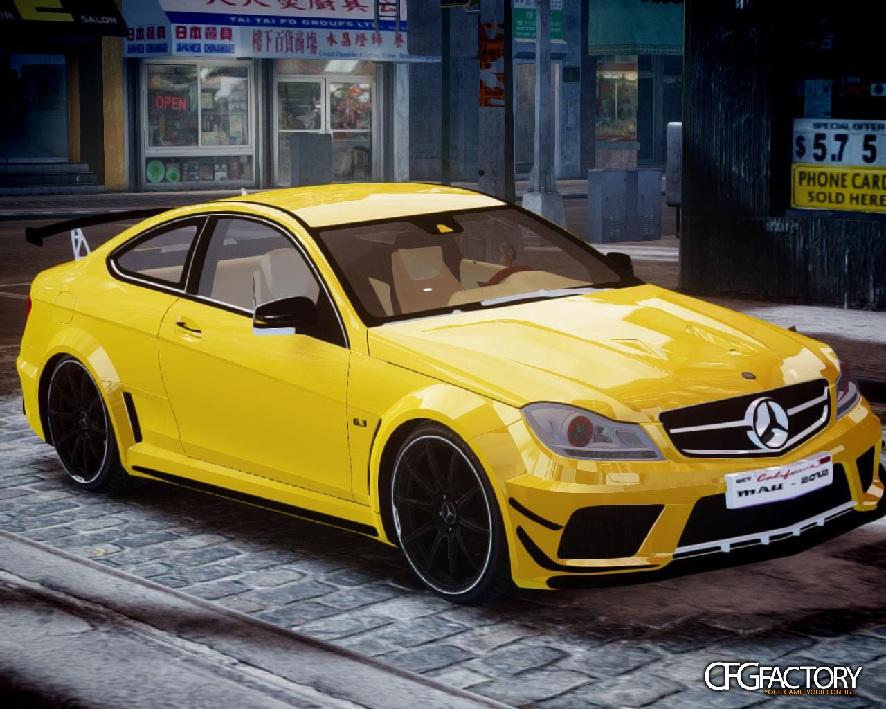 Mercedes C63 AMG 2012 BETA