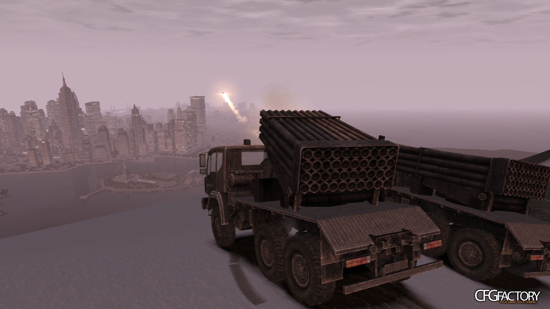 BM-23 Multi Missile Launcher