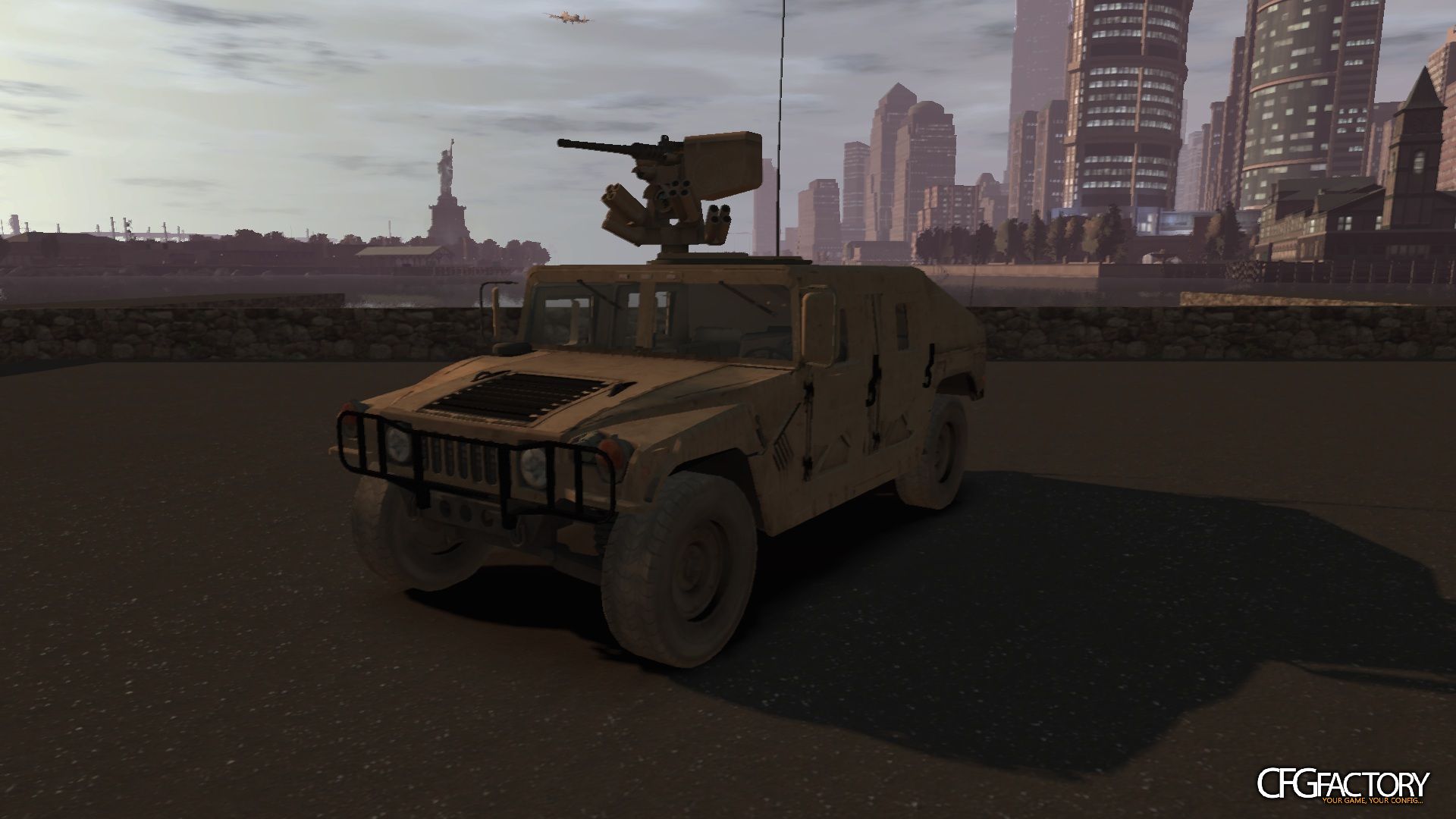 M1151 Up Armored HMMWV with working MG