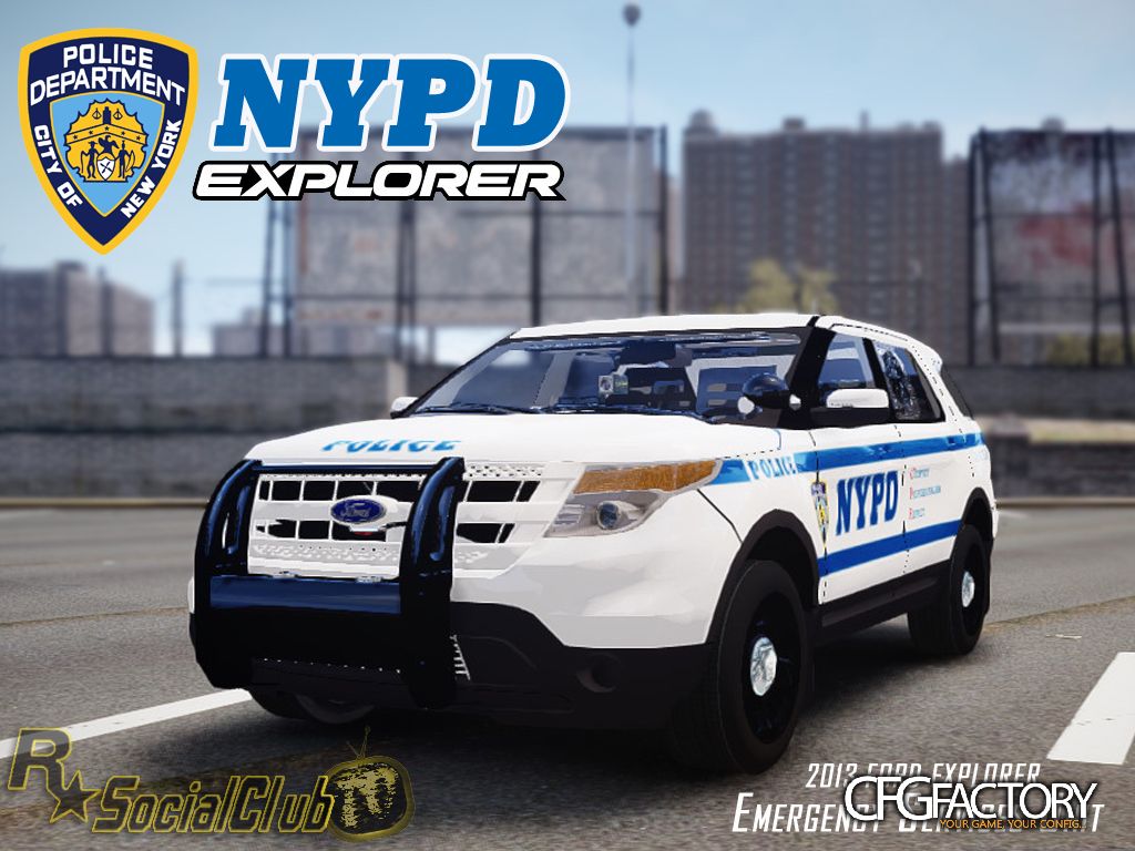 2013 Ford Explorer NYPD ESU
