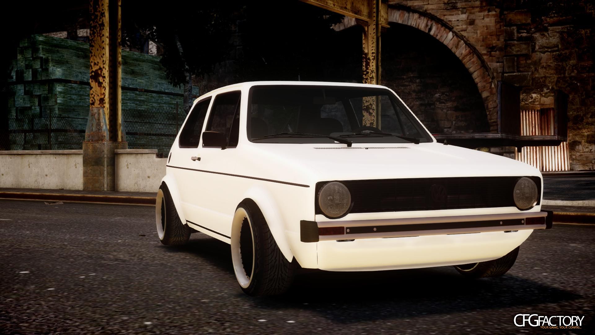Volkswagen Golf Mk1 Stance