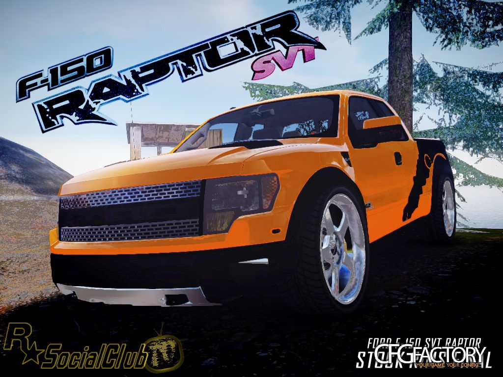 2011 Ford F-150 SVT Raptor DUB Stock