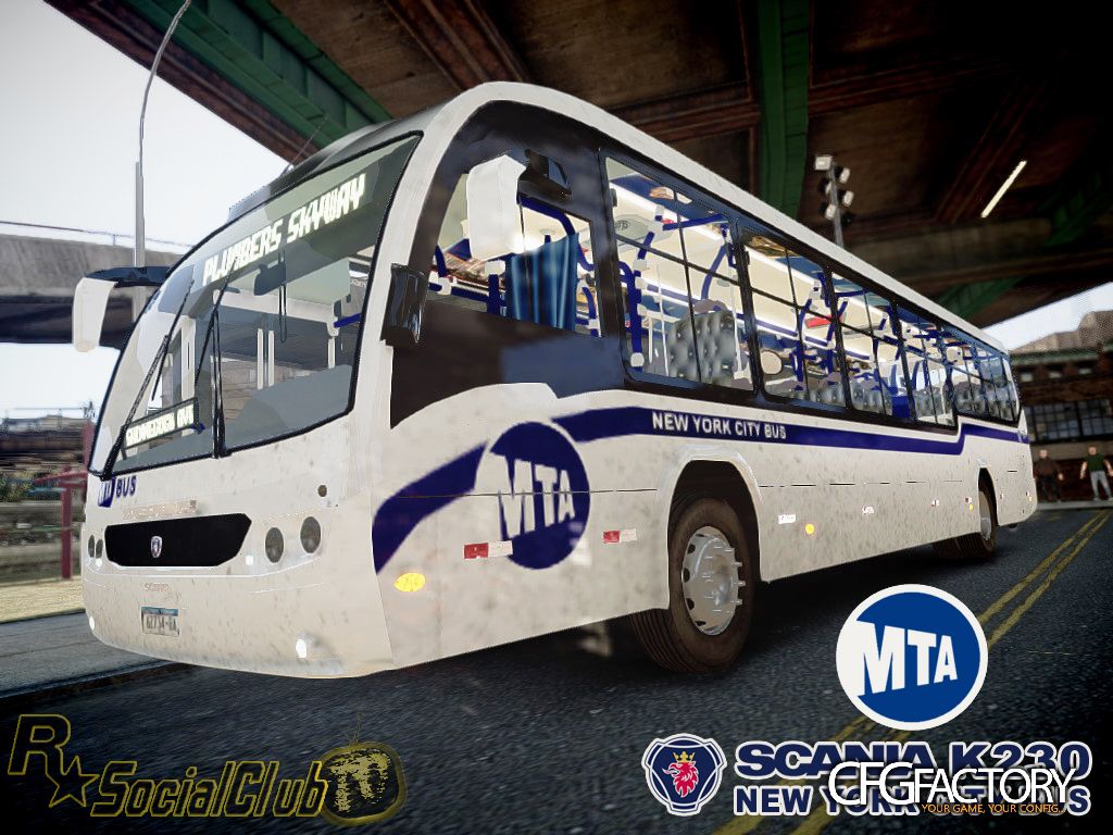 2009 Scania K230 MTA New York City Bus