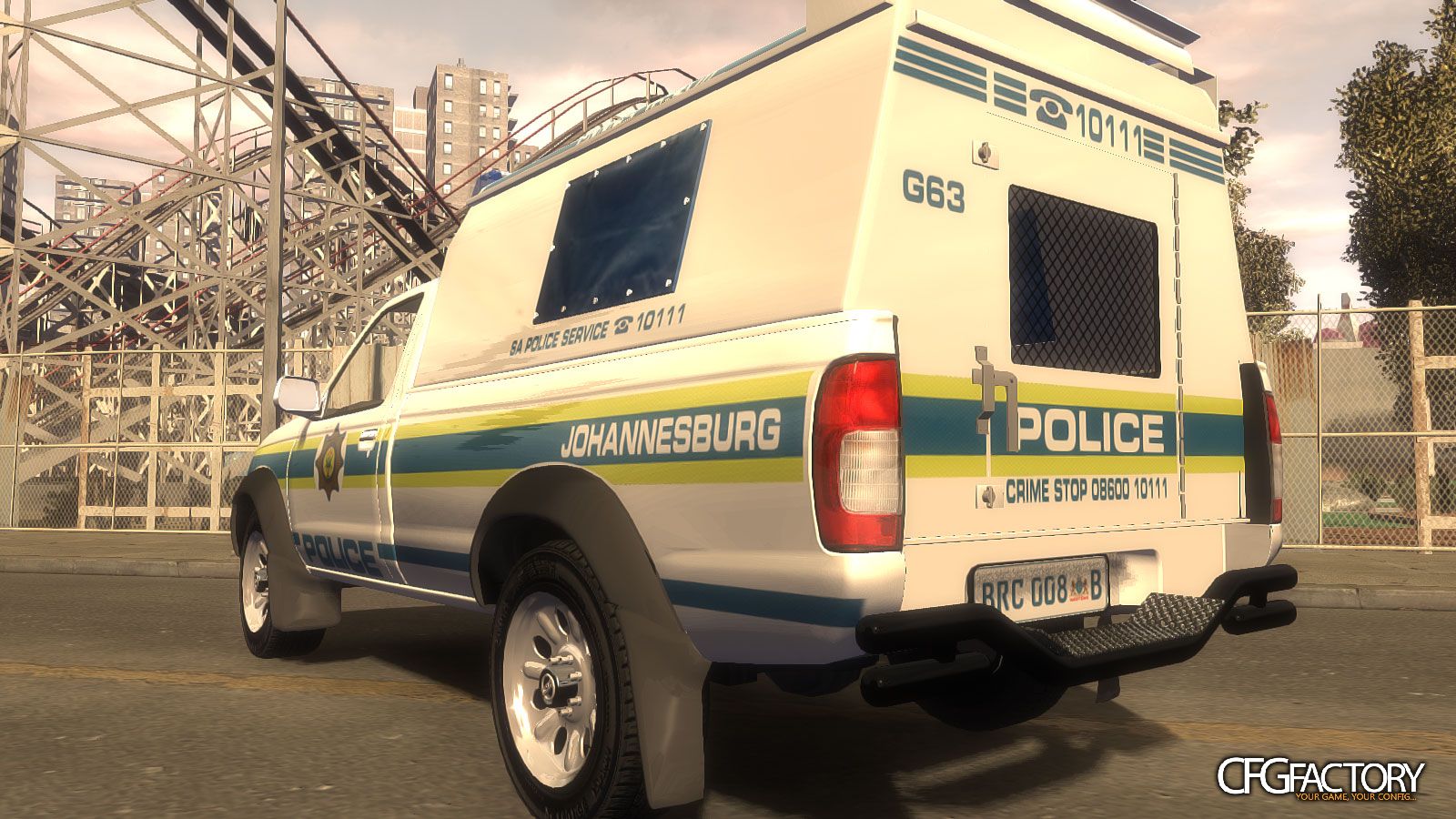 Nissan NP300 - South African Police Service (ELS-H