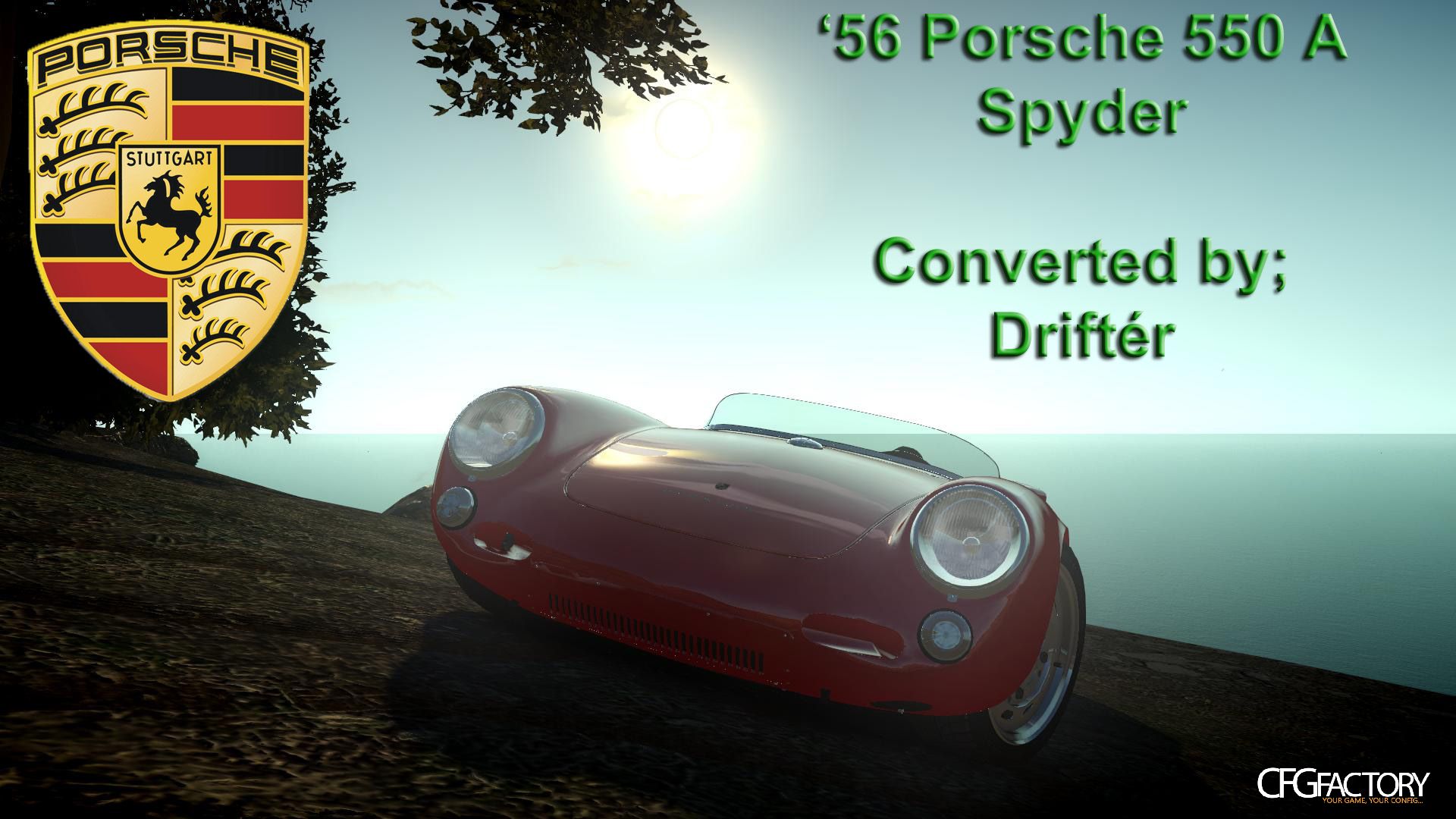 '56 Porsche 550 A Spyder