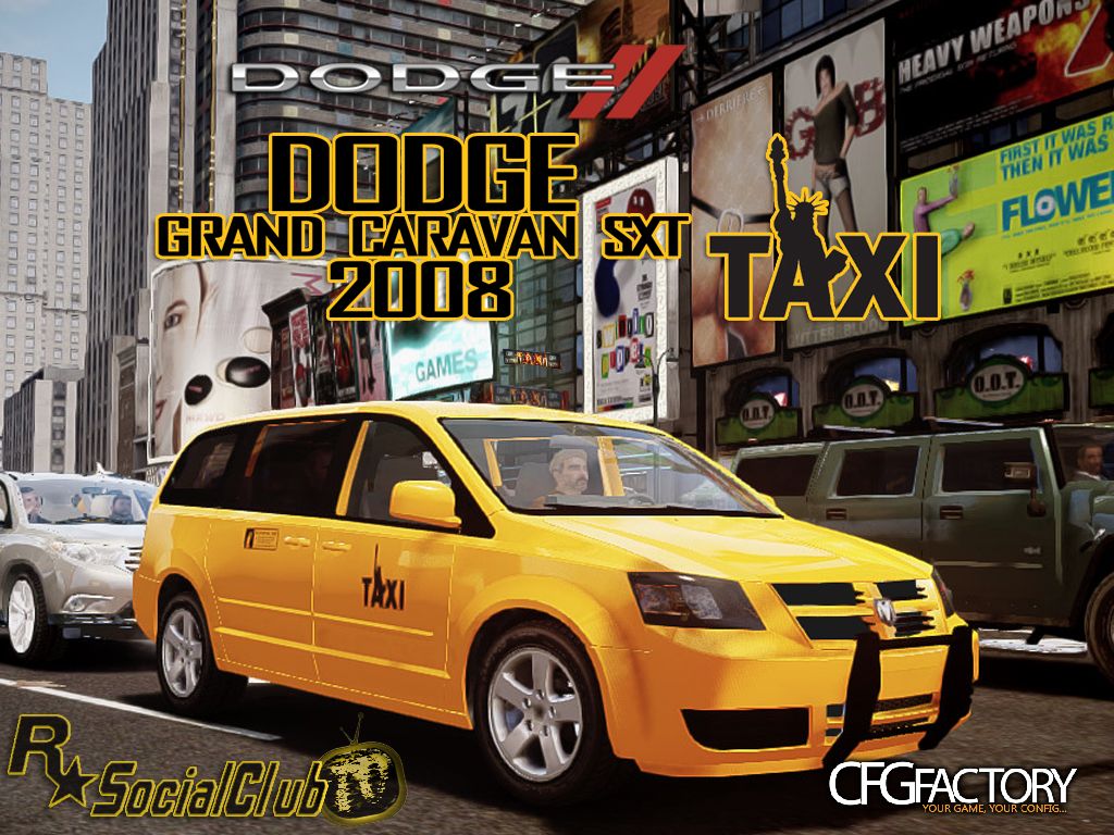 2008 Dodge Grand Caravan SXT NYC Taxi