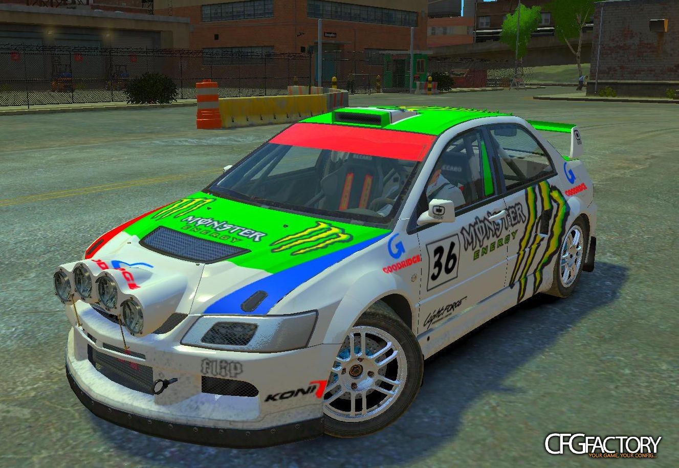 Mitsubishi Lancer EVO IX RallyCross (DiRT2)