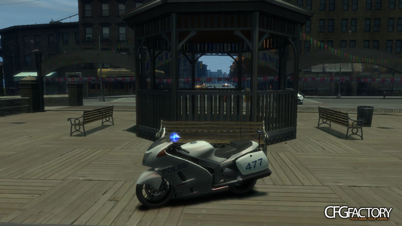 Finnish Police bike and Mondeo police