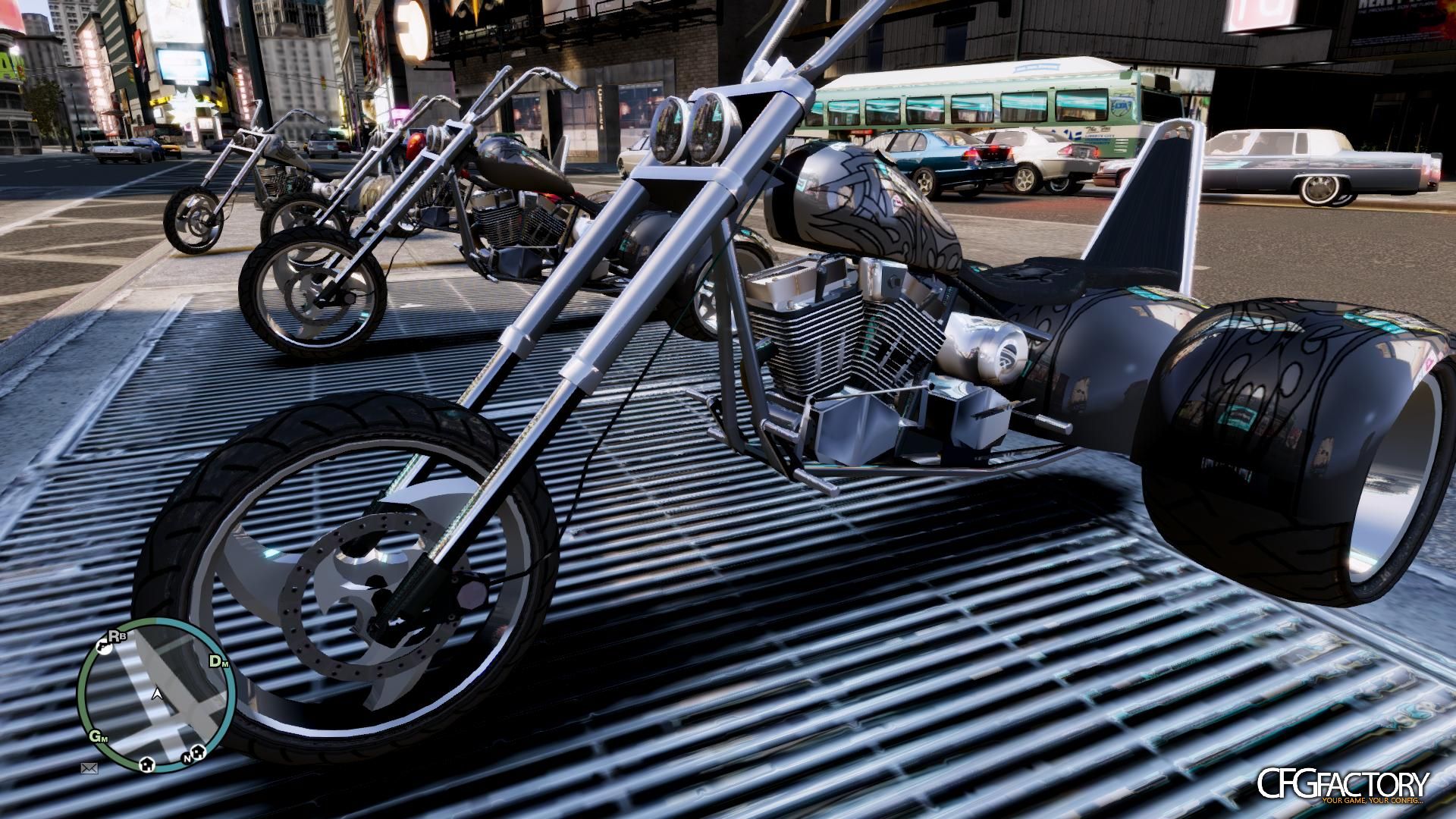 Trike motorbike