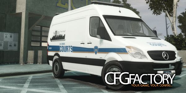 Mercedes-Benz Sprinter 2500 Prisoner Transport - v