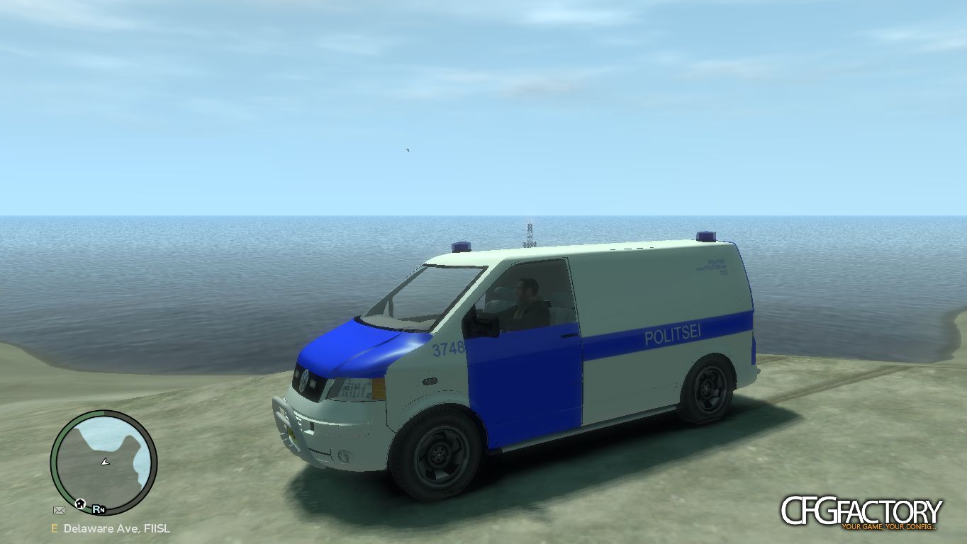 Estonian Police Volkswagen Transporter