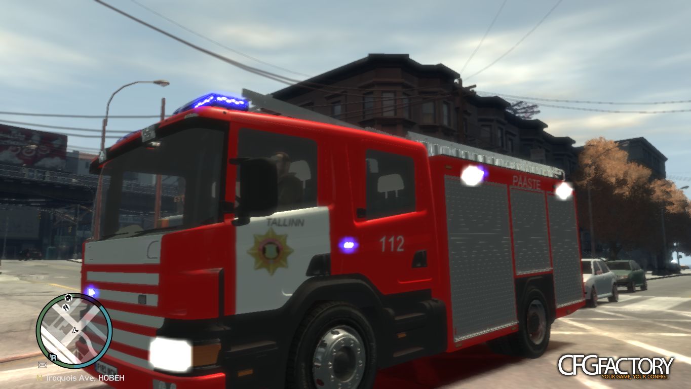 Estonian Scania Firetruck