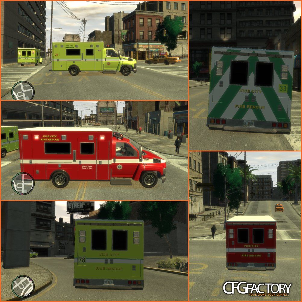 GMC Top Kick Vice City ambulance (ELS)