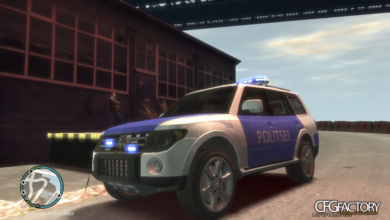 Estonian Police Mitsubishi Pajero