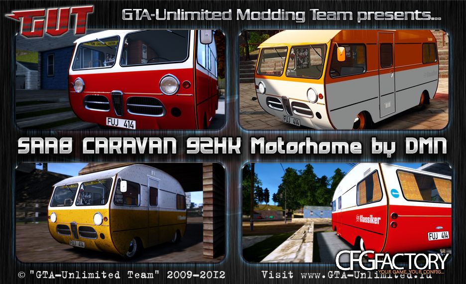 SAAB Caravan 92HK Motorhome '65