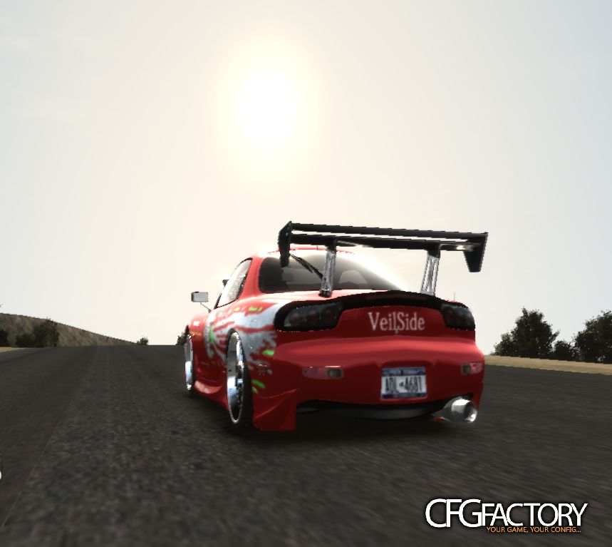 Fast And Furious 1 Mazda RX7 + Drift Handling line