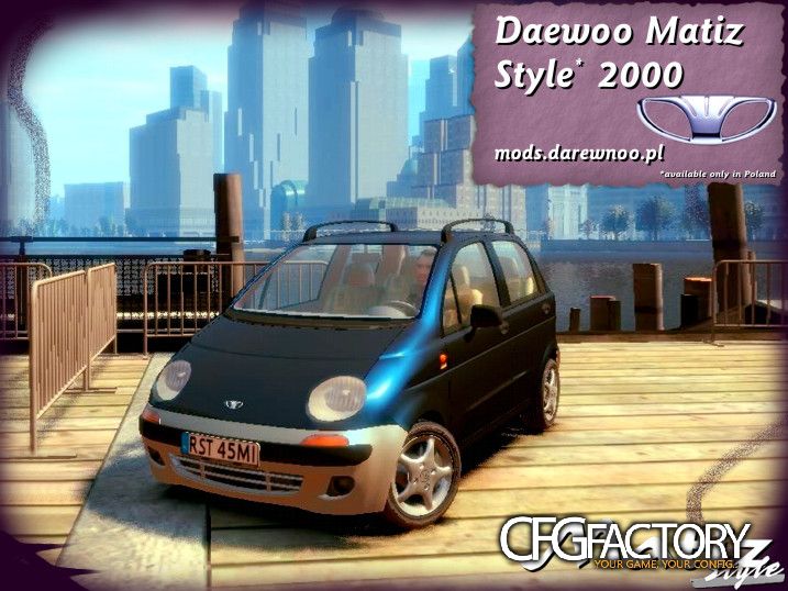 2000 Daewoo Matiz Style