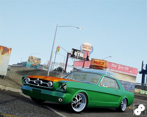 1965 Ford Mustang GT MkI [Rat Look Style]