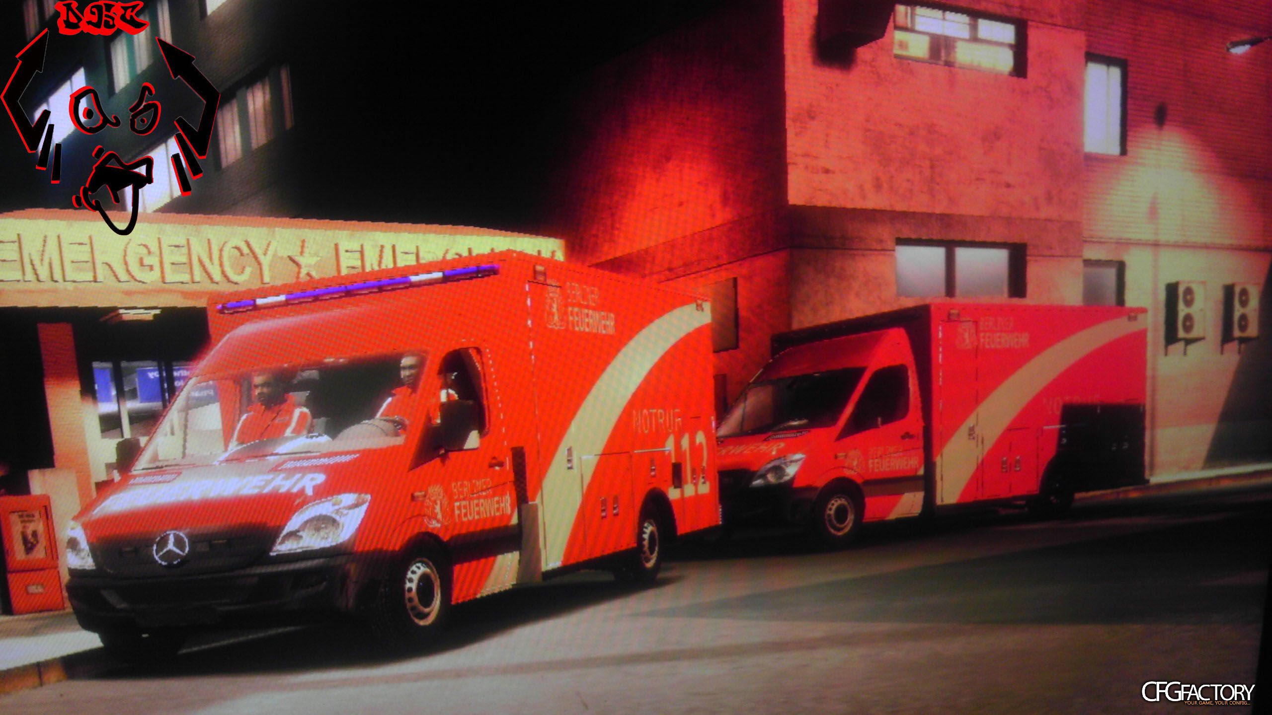 German Ambulance V1 Berliner Feuerwehr