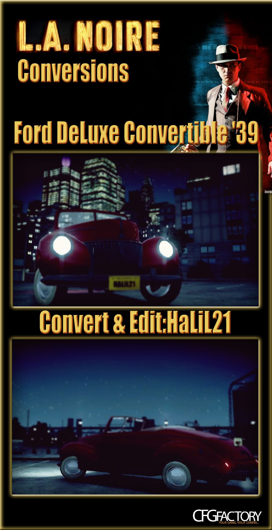 Ford DeLuxe Convertible '39
