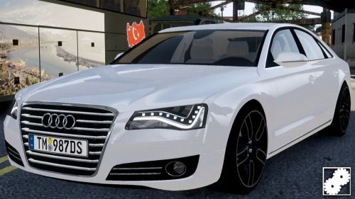 2012 AUDI A8 LED