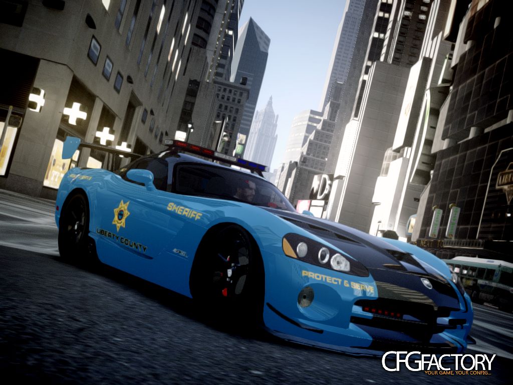 2009 Dodge Viper SRT-10 ACR Police NFS Hot Pursuit