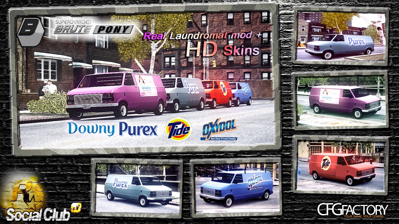 Real Laundromat mod + HD Skins