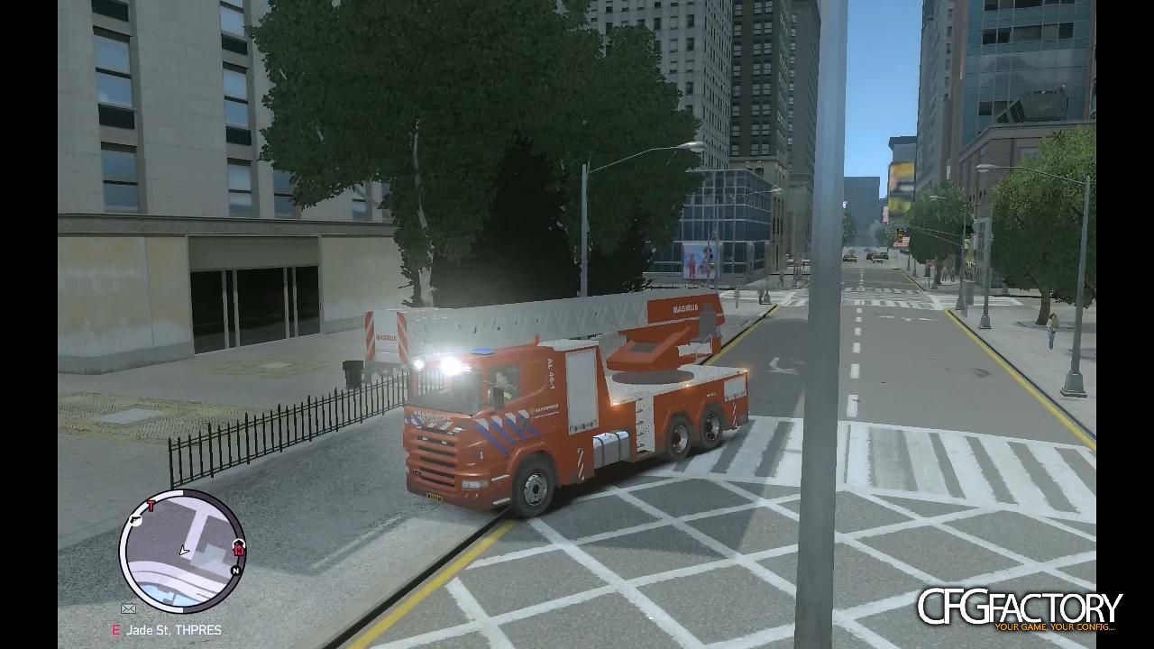 Scania Dutch fireladder
