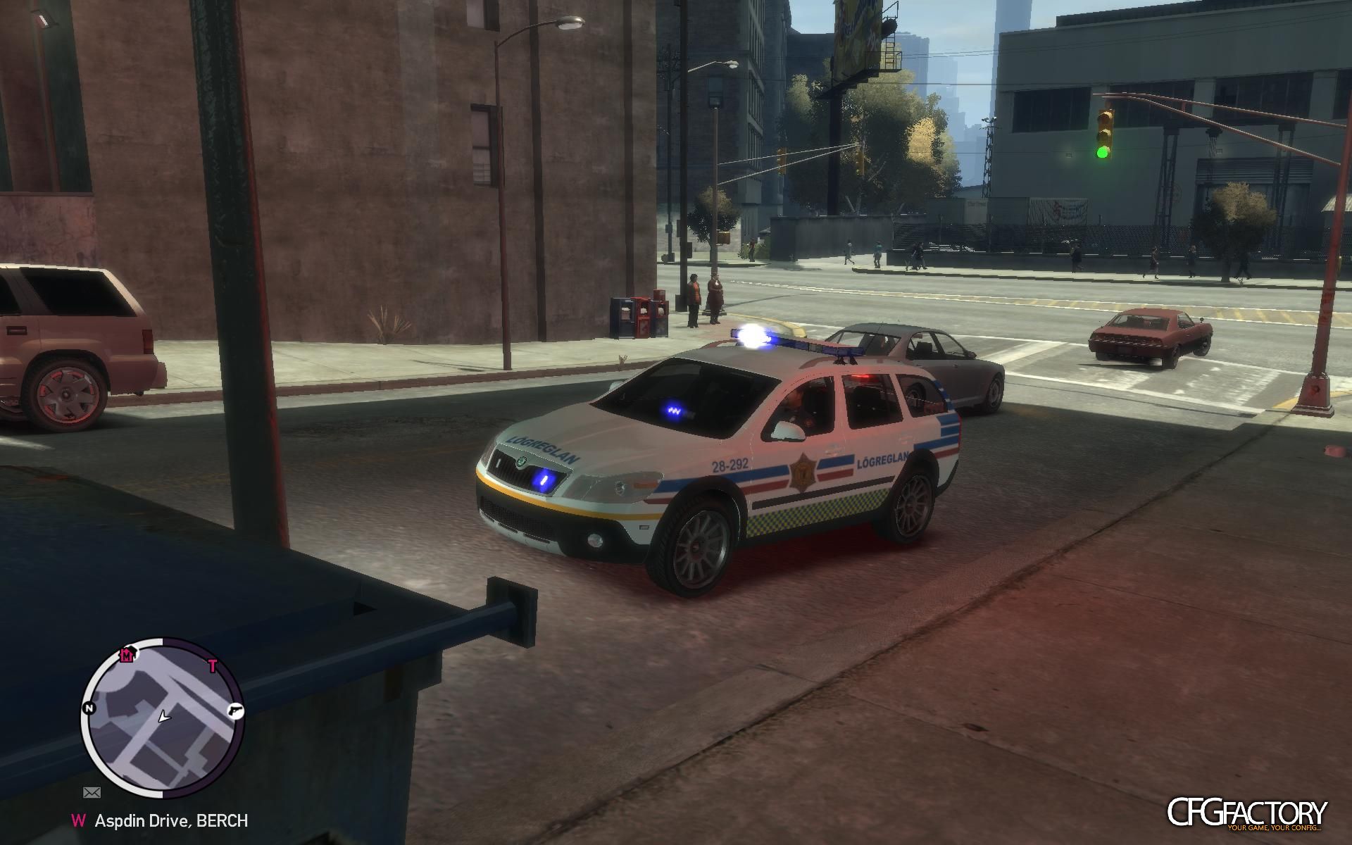 Skoda Octavia Icelandic police