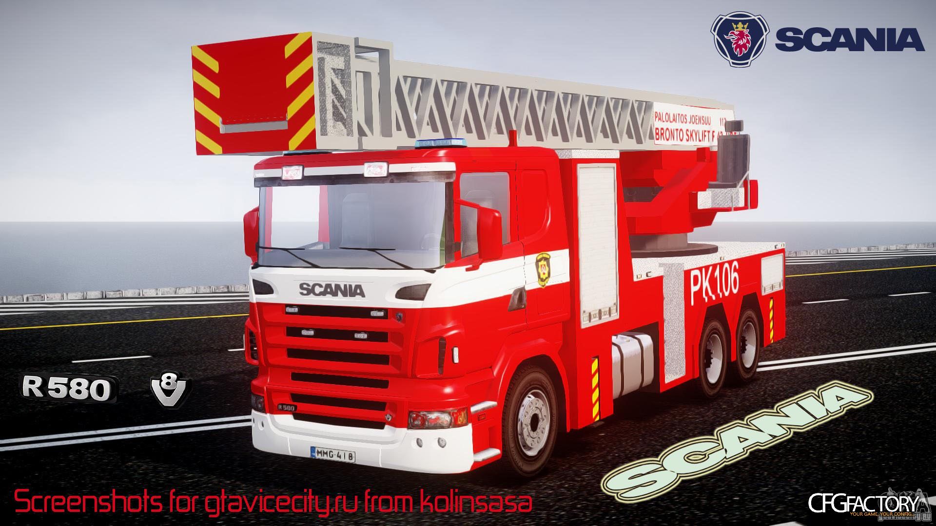 PK106 Fire Engine (Joensuu)