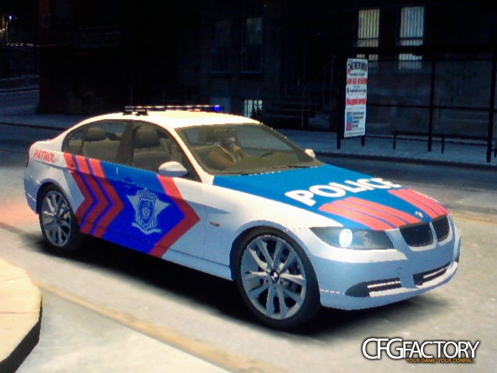 BMW Indonesian Police Car
